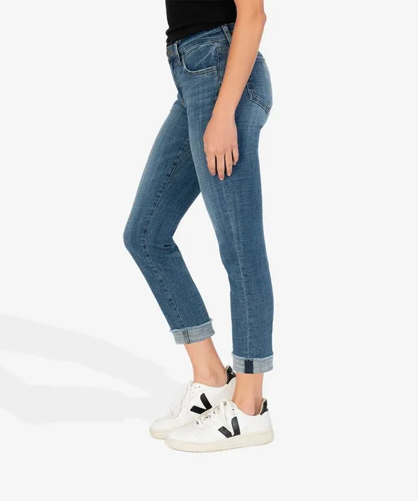 Amy Crop Straight Leg- Roll Up Fray-Intimate