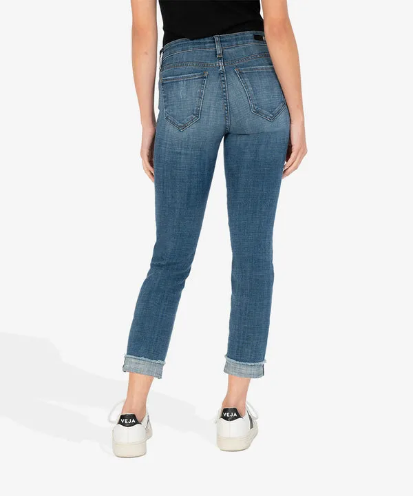 Amy Crop Straight Leg- Roll Up Fray-Intimate