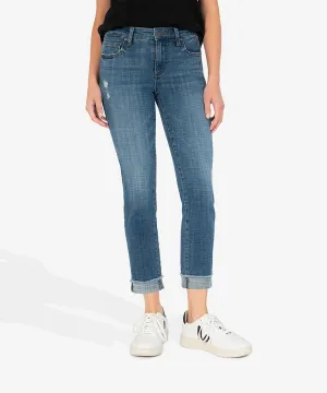 Amy Crop Straight Leg- Roll Up Fray-Intimate
