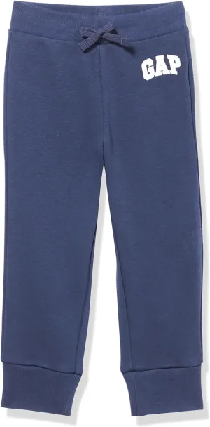 GAP Baby Boys' Logo Pull-on Jogger Sweatpants
