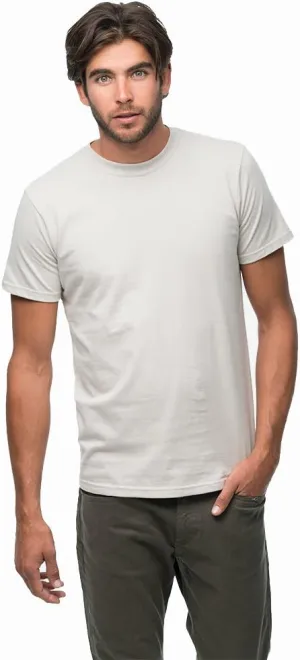 Men's 5.5 oz., 100% Organic Cotton Classic Short-Sleeve T-Shirt L DOLPHIN