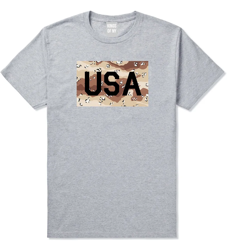 USA Desert Camo Army Mens T-Shirt