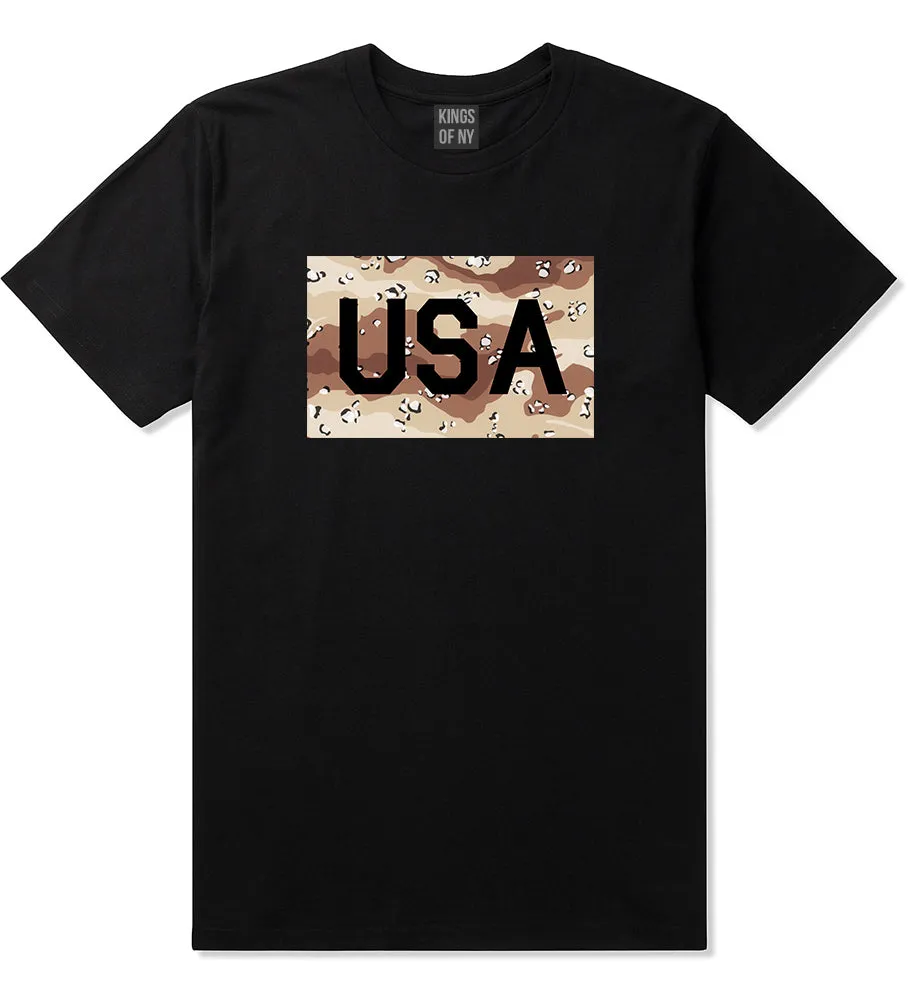 USA Desert Camo Army Mens T-Shirt