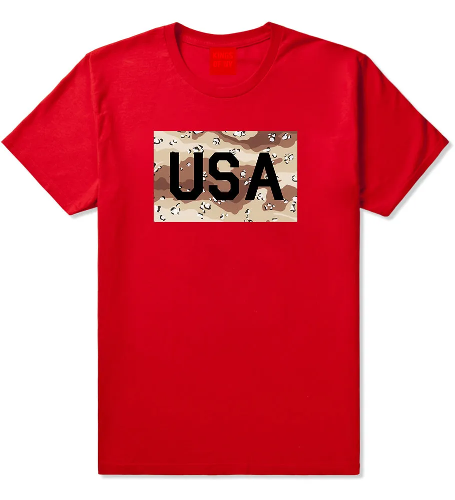USA Desert Camo Army Mens T-Shirt