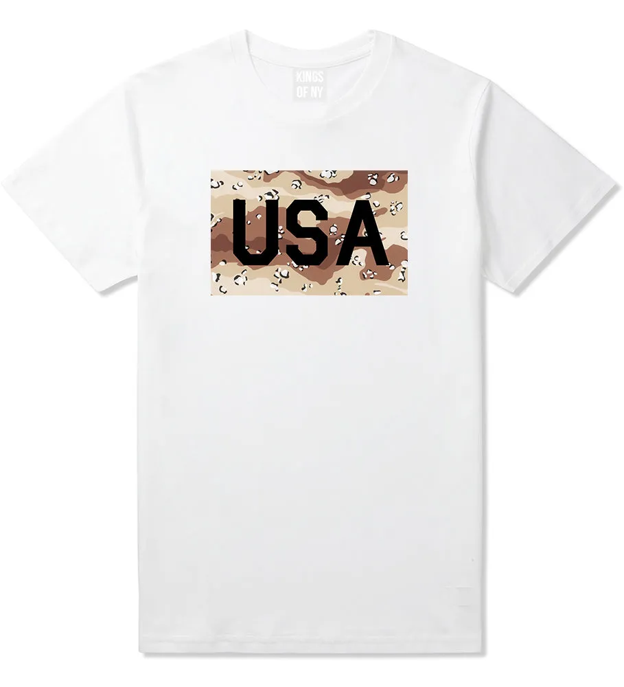 USA Desert Camo Army Mens T-Shirt