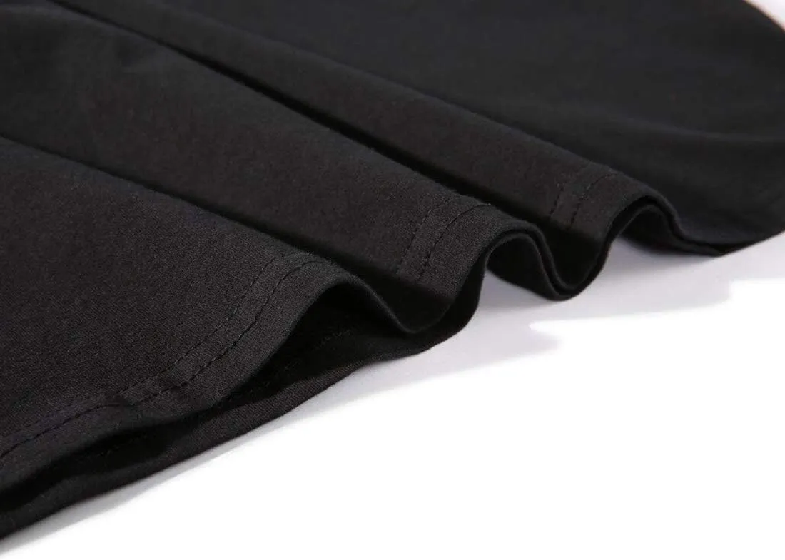 Women's Basic Turtleneck Long Sleeve T-Shirt Plain Fitted Slim Cotton Tops